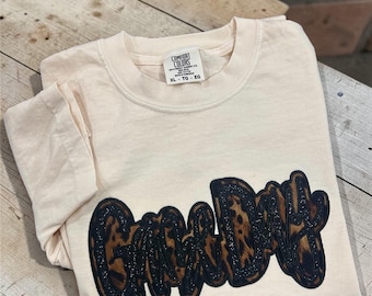 CUSTOM Sparkle Game Day Tshirt , Gameday Sweater, Game Day Tshirt, Bling Shirt, Varsity Gameday Outfit, Football, Baseball