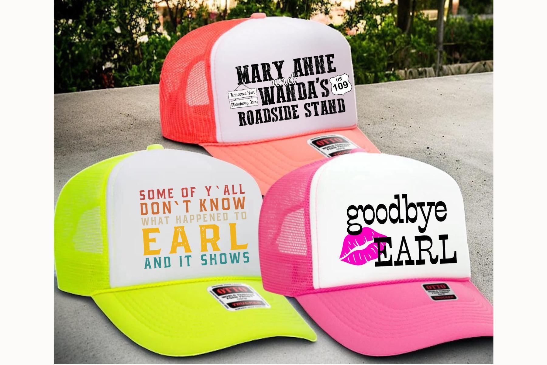 VINTAGE DIXIE CHICKS GOODBYE EARL COTTON STRAPBACK DAD HAT BASEBALL CAP 2000 Dixie Chicks Hats - Etsy main image 3