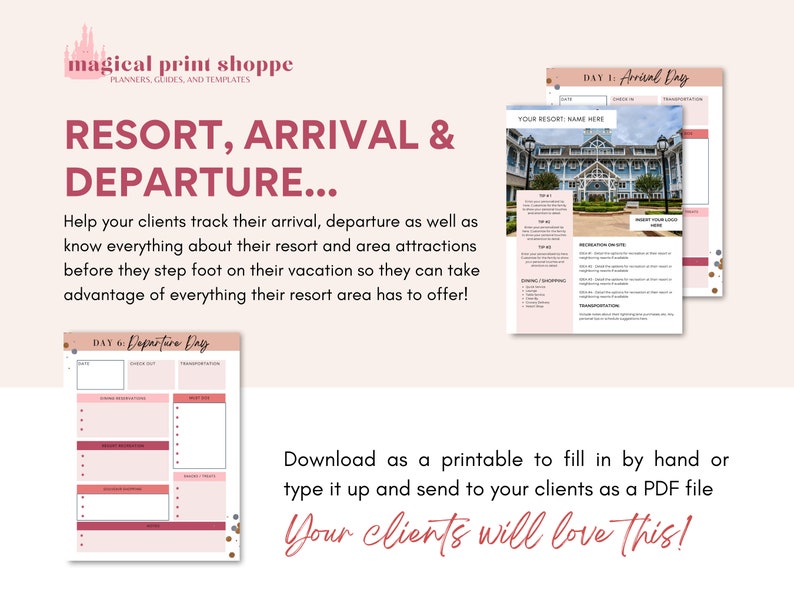 WDW Itinerary Canva Template / WDW Planning Travel Agent Etsy WDW Itinerary Canva Template / WDW Planning Travel Agent Etsy