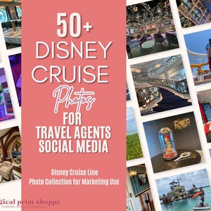 DCL Travel Agent Social Media Templates | Cruise Photo Bundle | Instagram & TikTok Travel Marketing Content