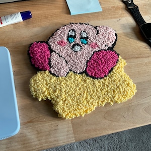 Kirby Small Rug or Dish Coaster