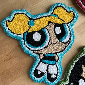 Bubbles Power Puff Mini Rug