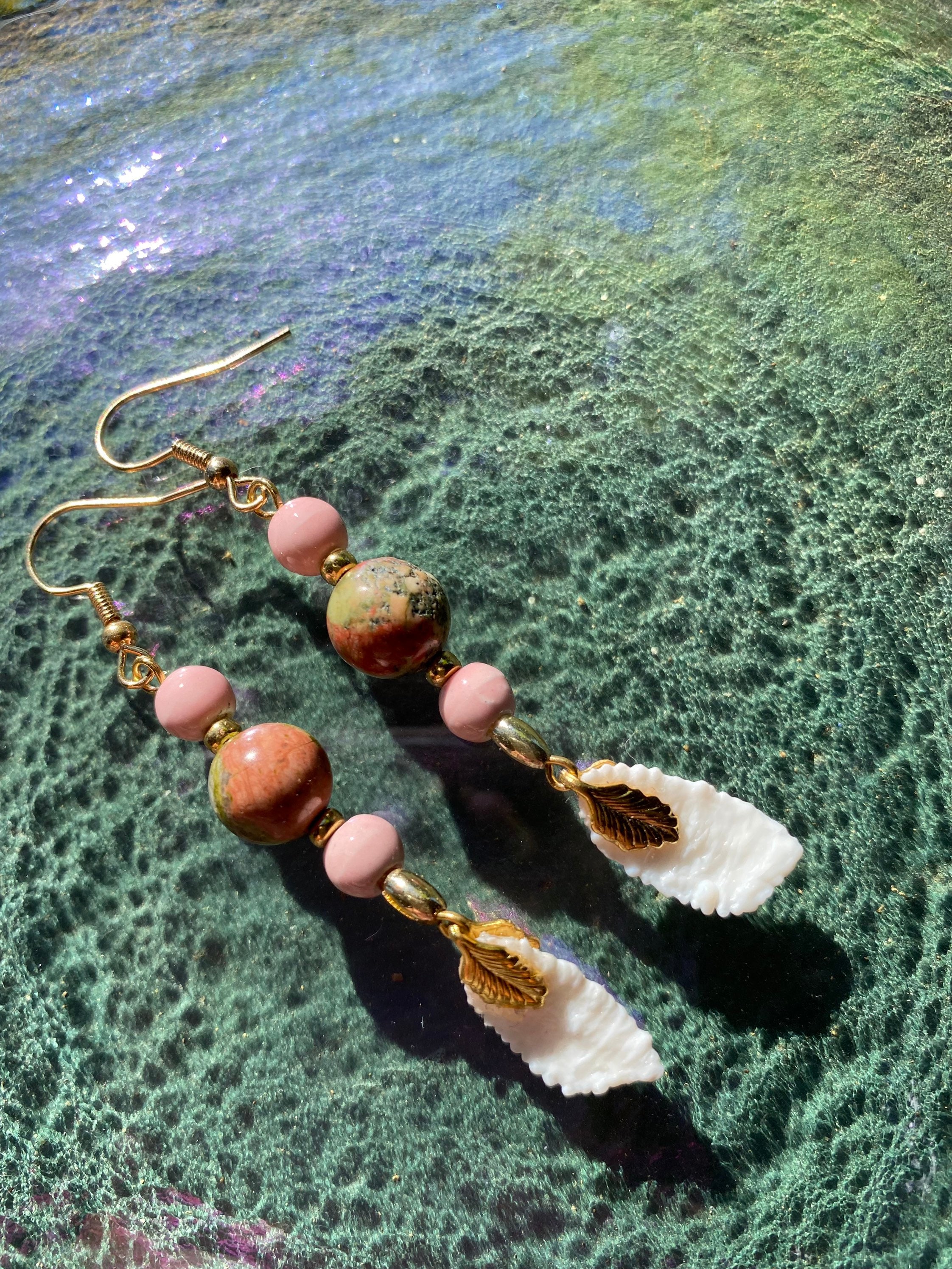 Otolith Halibut / Cod Bone Earrings Etsy