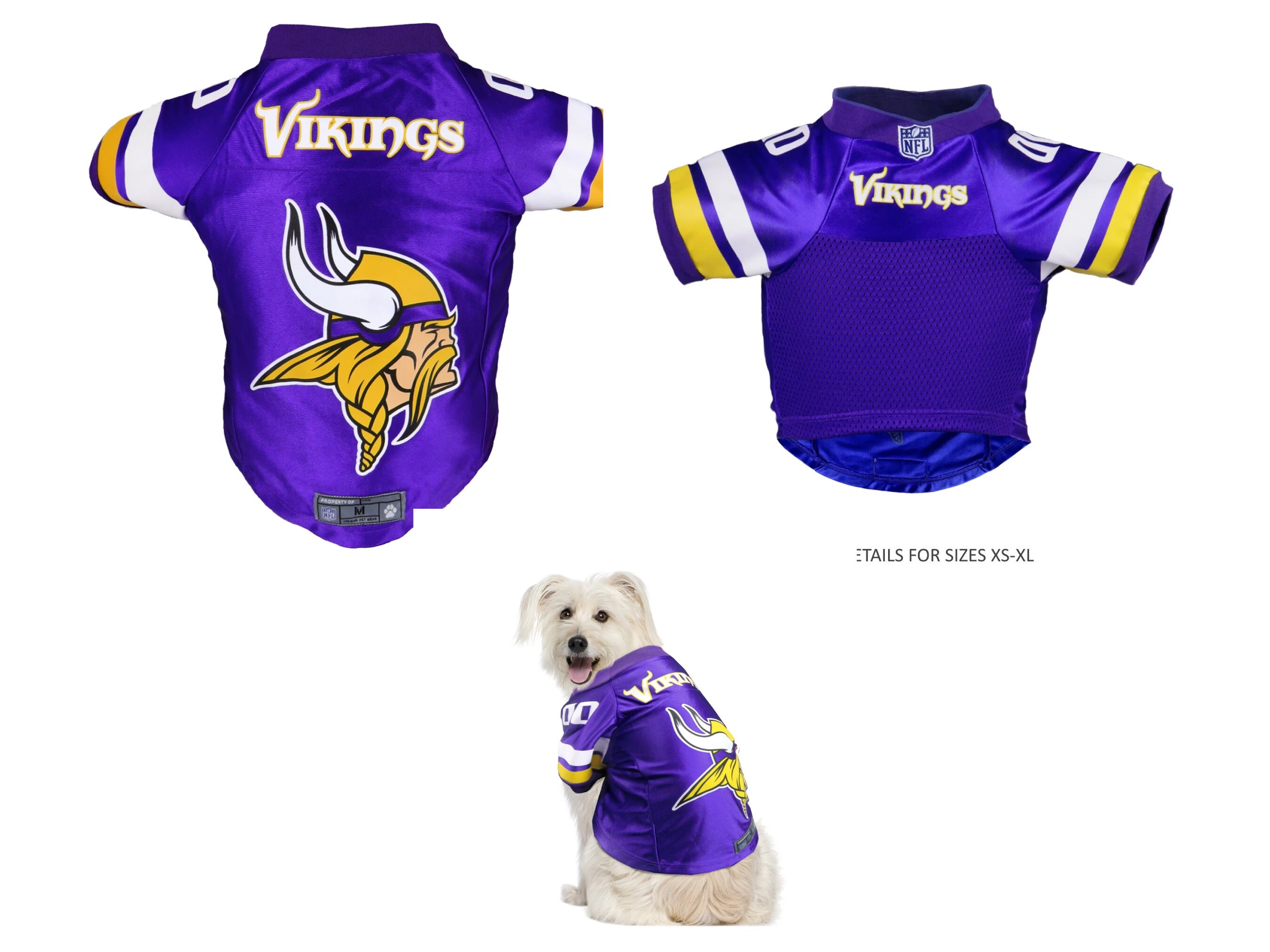 dog vikings jersey
