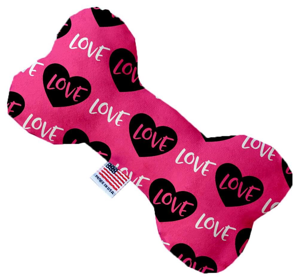 Pink Love Inch Bone Dog Toy Etsy