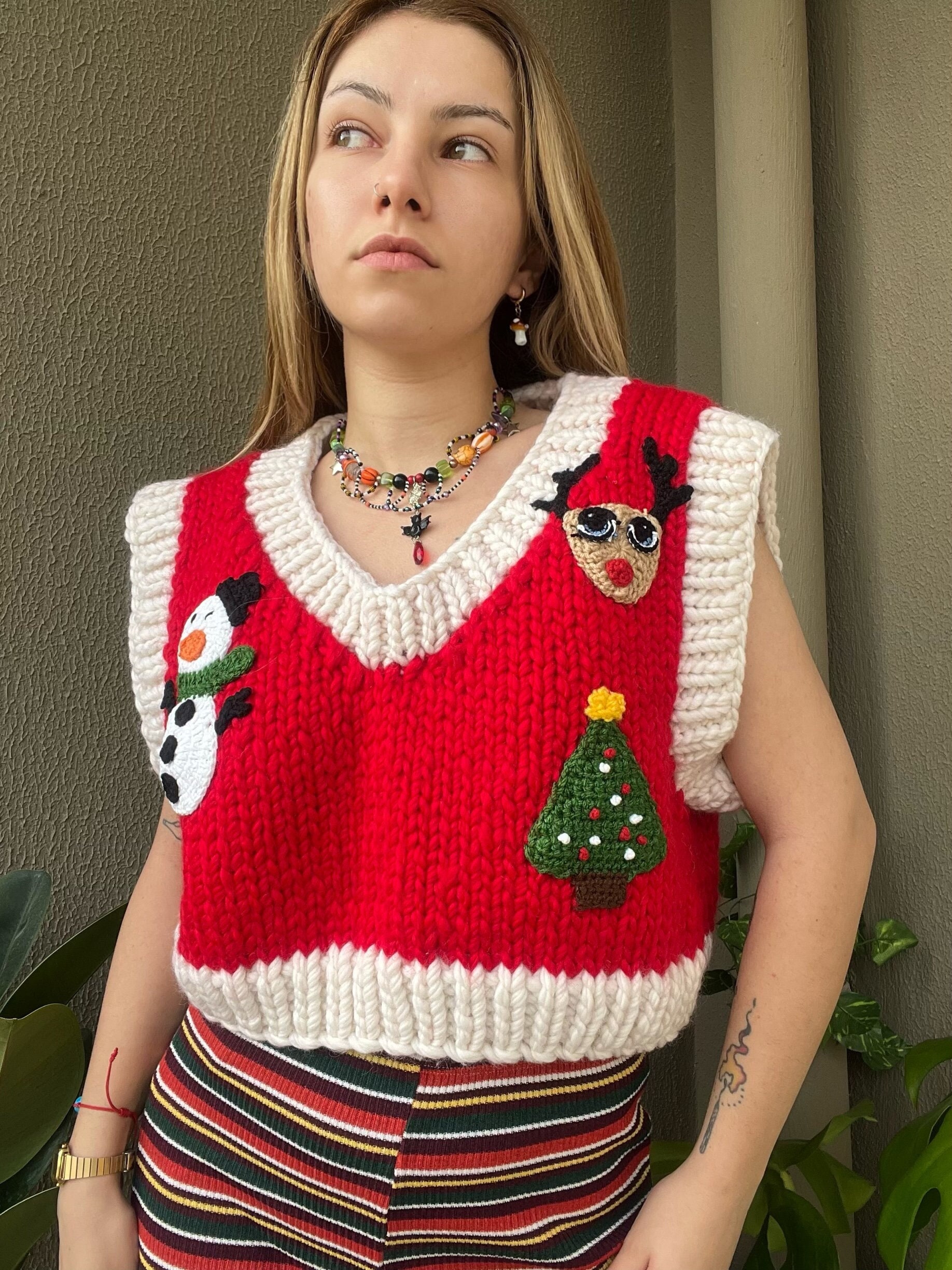 Christmas Vest - Etsy