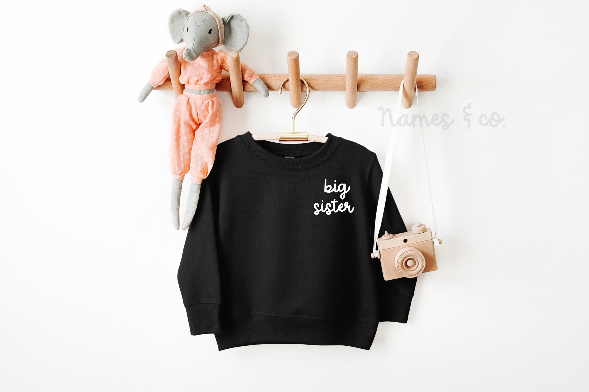 Chemise Fille "Big Sister" Jumping Beans Taille 5 - 100% Coton - Occasion Très Propre
