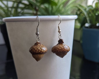 Acorn earrings