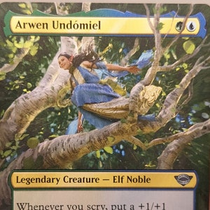 arwen mtg card Arwen, Mortal Queen [778] [Extended Art] [The Lord of the Rings: Tales of  Middle-earth] [Surge Foil]  Face to Face Games