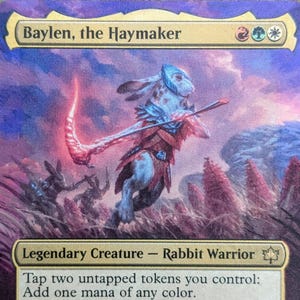 Baylen Borderless // MTG Altered Art Card // Baylen, the Haymaker
