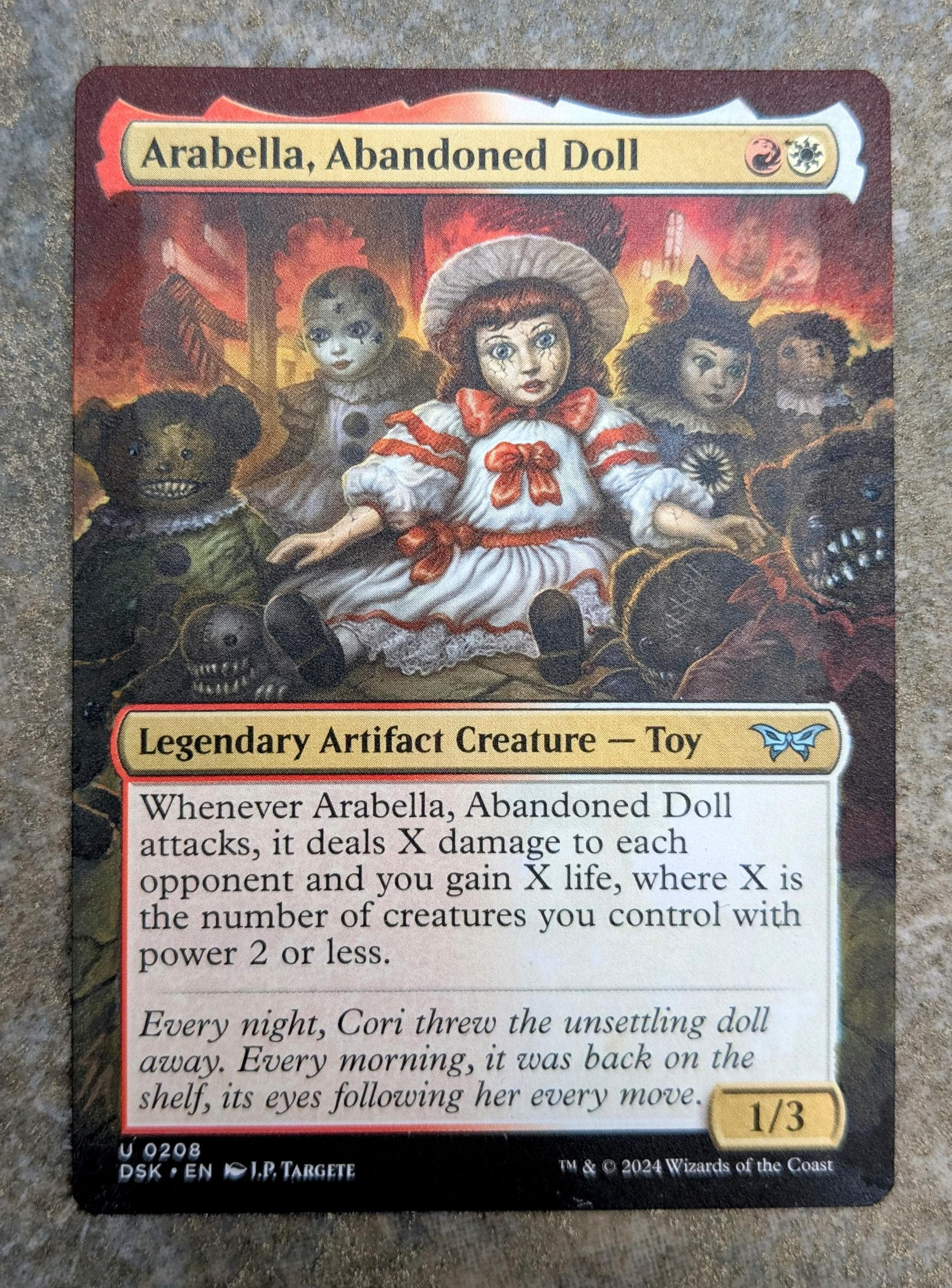 Arabella the Abandoned Doll Mtg - Etsy