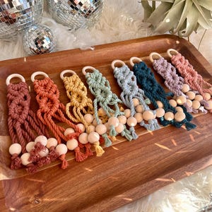 Macrame banana hanger | 14 colors | Keeper Hammock Holder | Kitchen Fruit Storage / Christmas Holiday Gift | Boho Decor | Stocking Stuffer