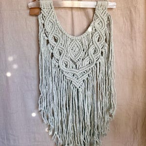 Selenite Wand Macrame Wall Hanging | Wall tapestry | Gift | Rainbow | Home Decor | Bohemian | Wood | Macrame Mural | Art crystal | Spiritual
