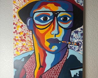 Fear and Loathing - Johnny Depp Painting