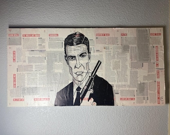 007 Sean Connery - Painting