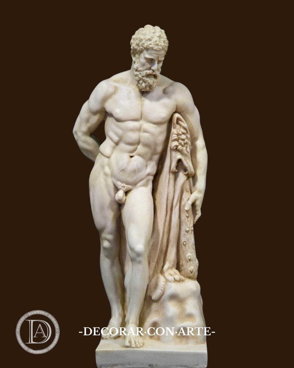 Farnese Hercules Statue - Heracles Sculpture - Greek Hero
