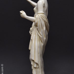 Statue de la Vénus d'Arles. Marbre moulé. 57cm. Fabriqué à la main en Europe. Sculpture d'art antique. Décoration, jardin et cadeau. image 6