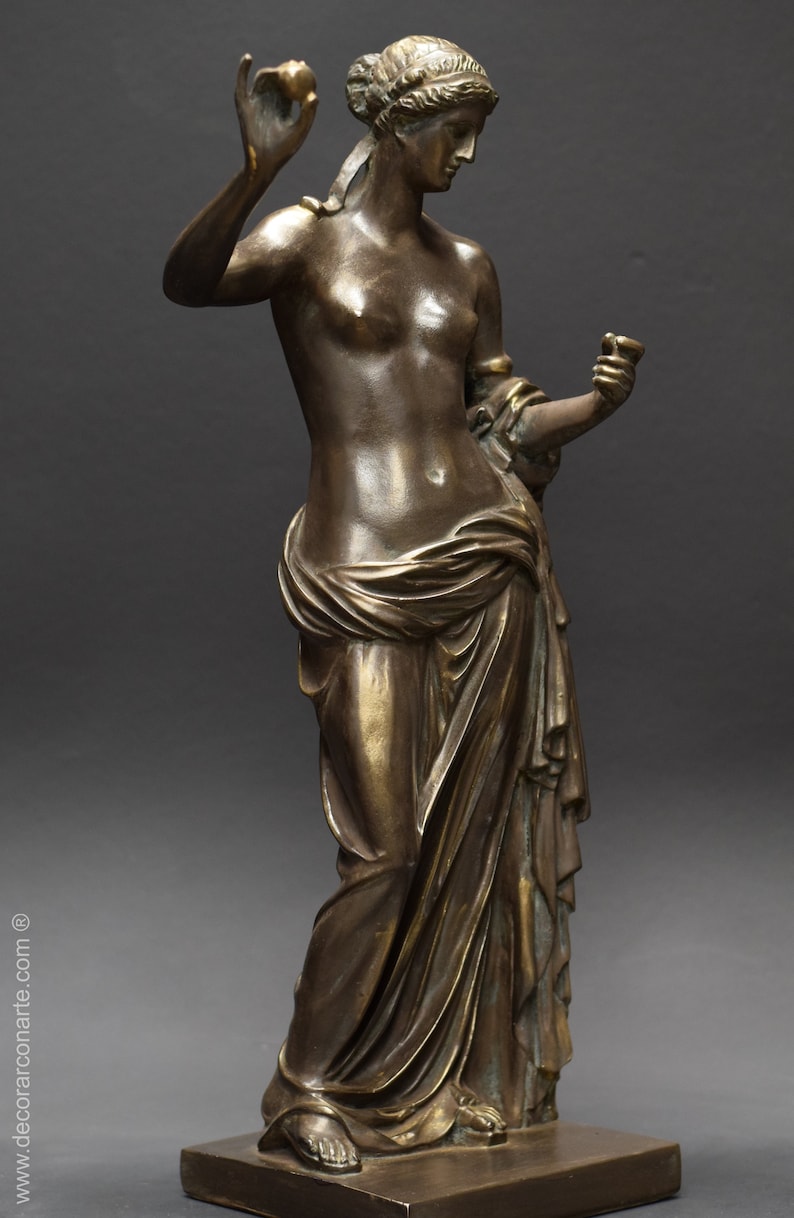 Statue de la Vénus d'Arles. Marbre moulé. 57cm. Fabriqué à la main en Europe. Sculpture d'art antique. Décoration, jardin et cadeau. image 10