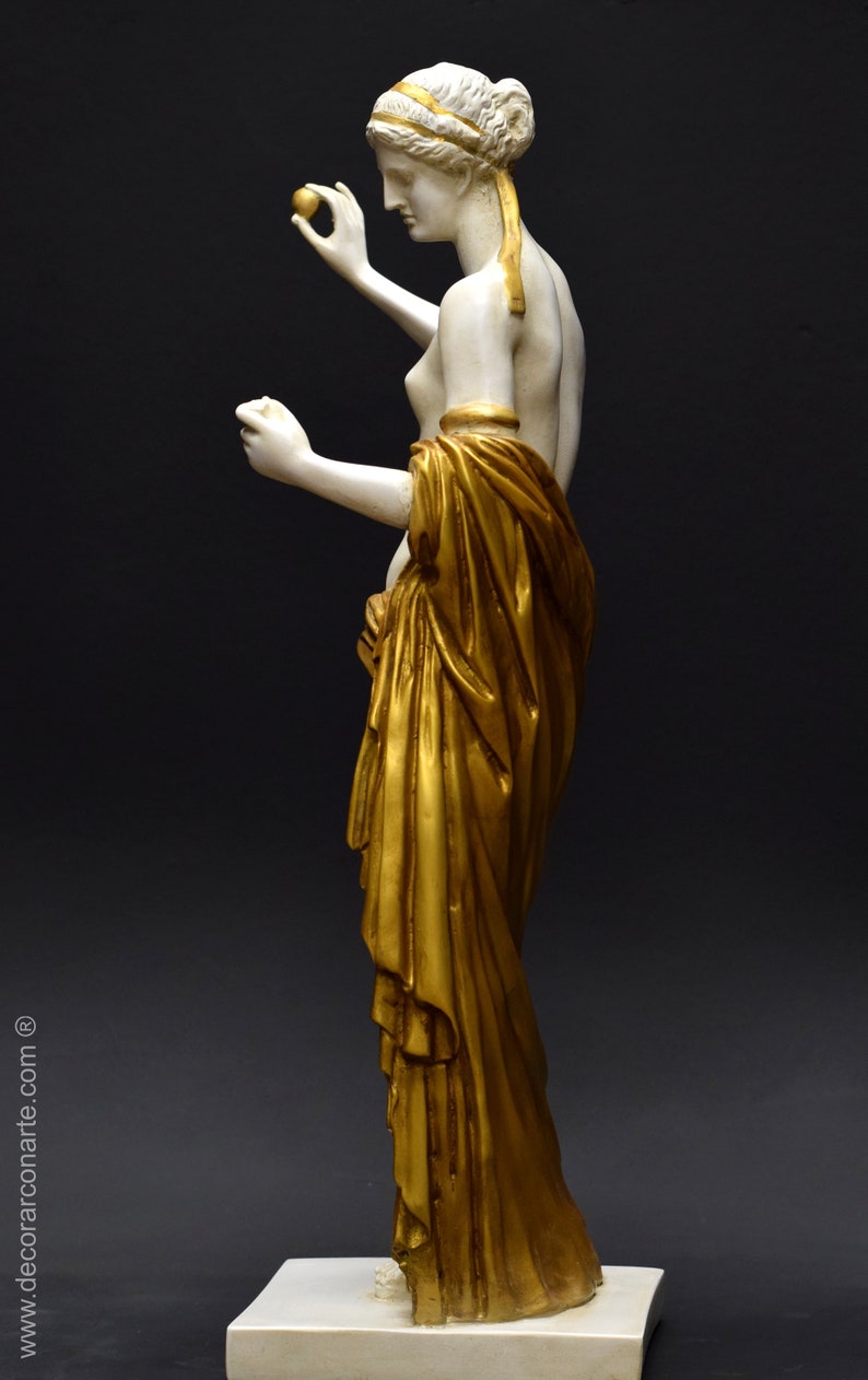 Statue de la Vénus d'Arles. Marbre moulé. 57cm. Fabriqué à la main en Europe. Sculpture d'art antique. Décoration, jardin et cadeau. image 8