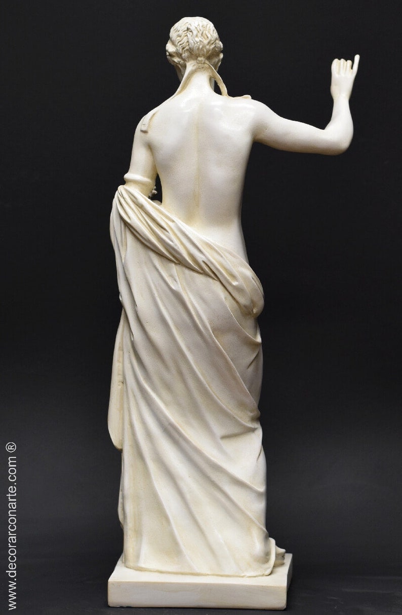 Statue de la Vénus d'Arles. Marbre moulé. 57cm. Fabriqué à la main en Europe. Sculpture d'art antique. Décoration, jardin et cadeau. image 7