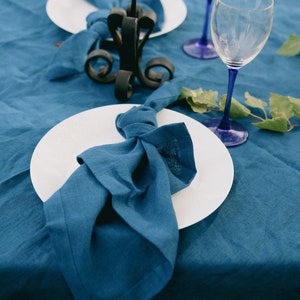 Linen napkins set, Natural linen napkin, Wedding napkins, Washed linen napkins, Soft Dinner Napkins, Reusable Napkins, Dinner linen napkins