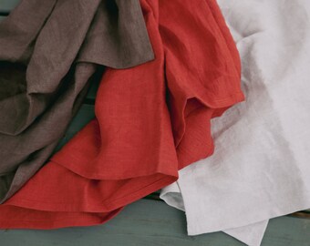 Linen tea towels, Linen kitchen towels, Washed linen tea towels, Washed linen kitchen towel, Natural dish towel, Natural linen kitchen towel