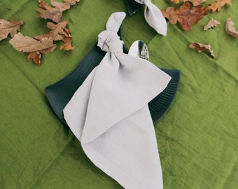 Ensemble de serviettes en lin, Serviette en lin naturel, Serviettes de mariage, Serviettes en lin lavées, Serviettes de table moelleuses, Serviettes de Noël, Serviettes de table en linge de table