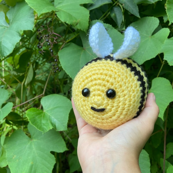 Bumble Bee Crochet Amigurumi Plushy