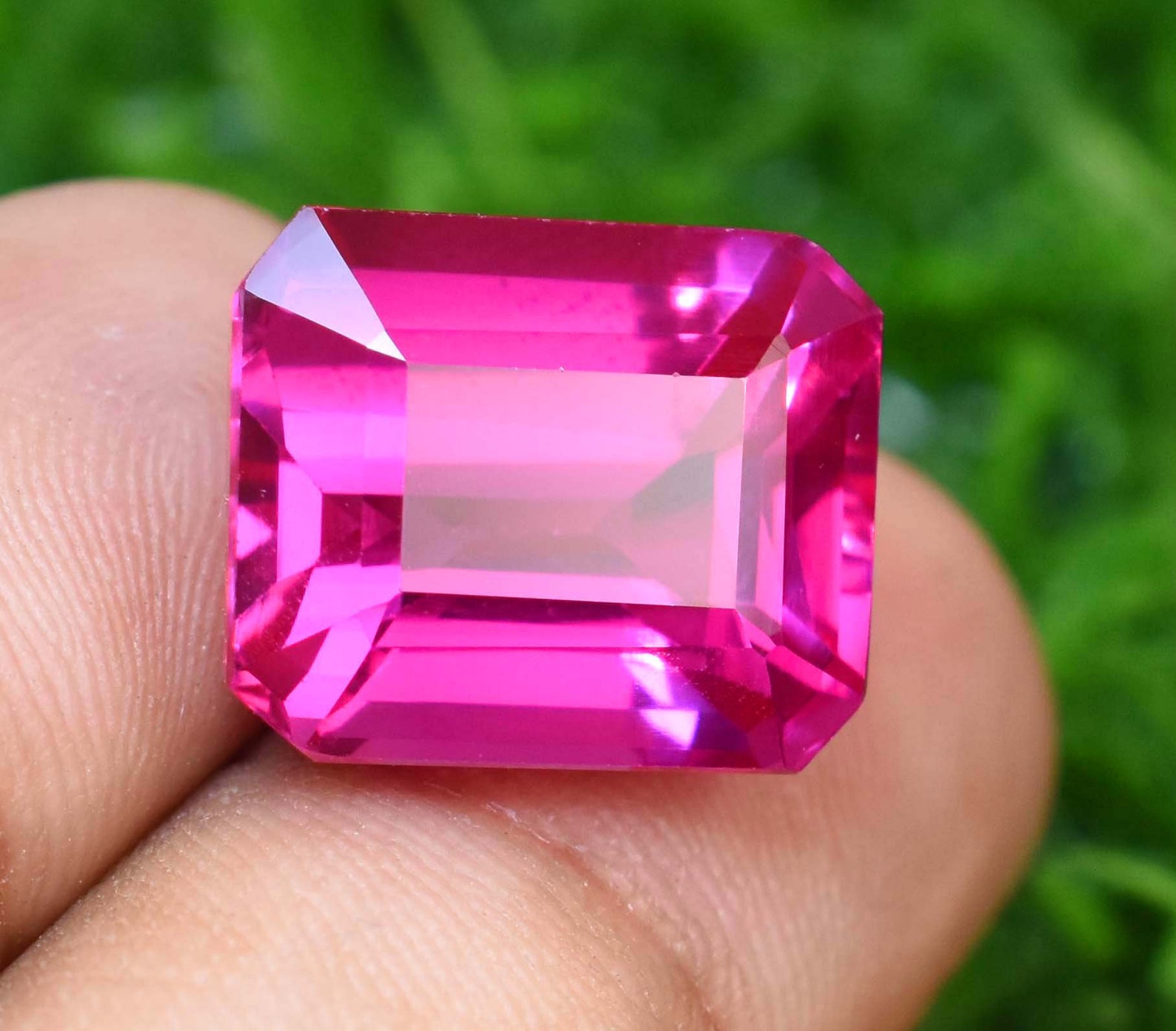 Natural Mogok Pink Ruby 19.15 Ct Sparkling GIE Certified AAA Etsy