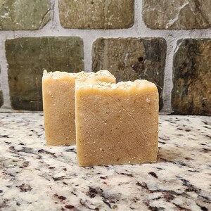 Unscented oatmeal Goat Milk Soap