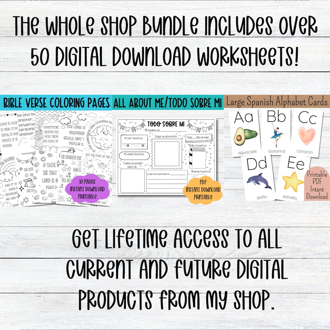 Homeschool Printable Worksheet Bundle: Whole Shop Access (PDF) - Etsy