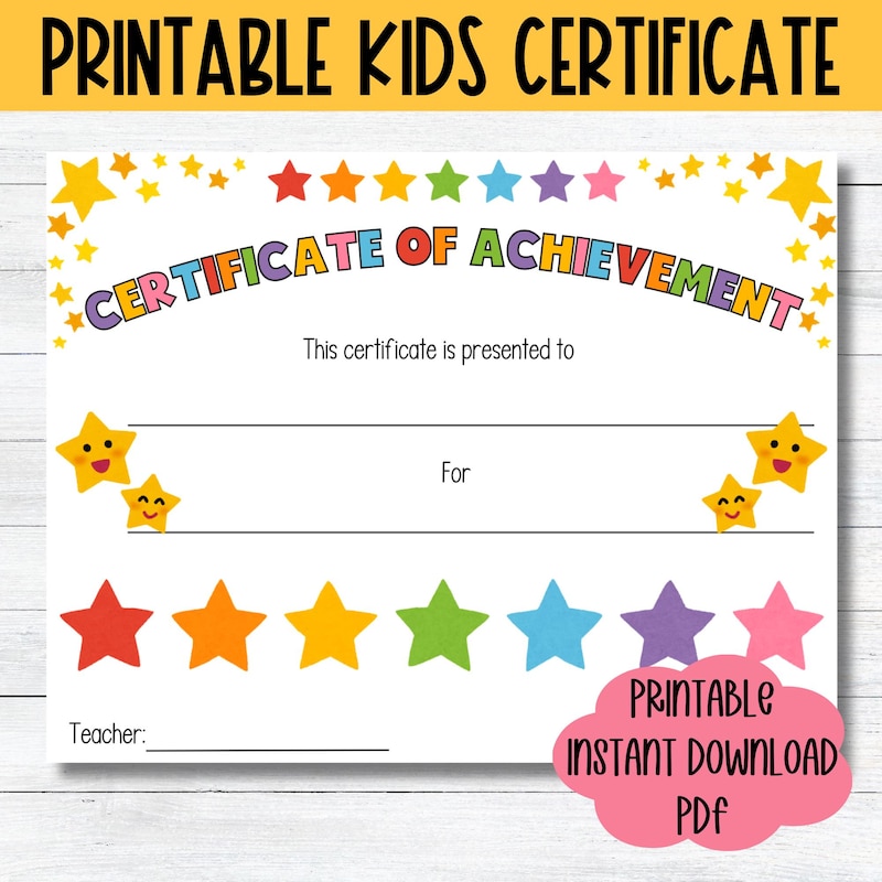 Free Printable Kids Learning - Etsy UK