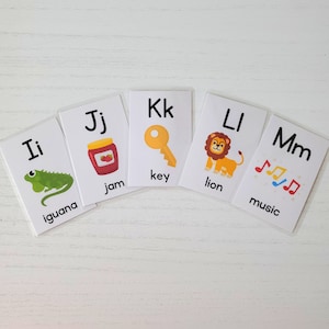 laminated flashcards preschool