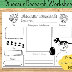 Science Worksheet Dinosaur Activity Worksheet Science Project Report Template Homeschool Science Report Dinosaur Research Worksheet