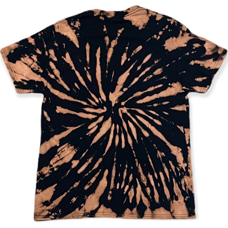 Bleach Tie Dye Shirt Etsy