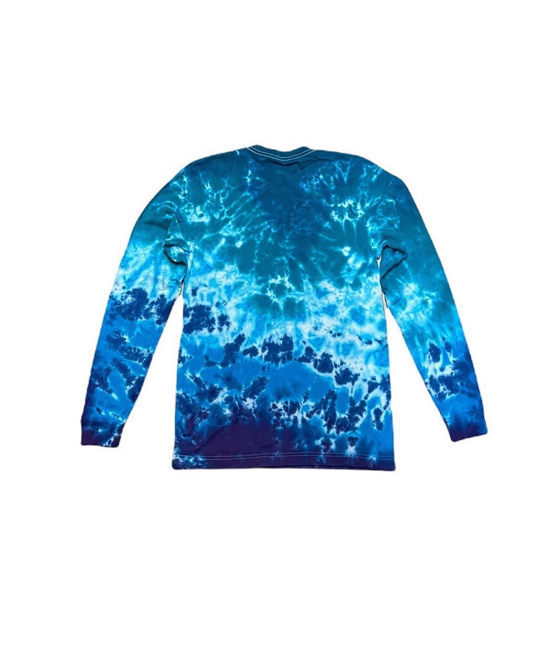 Ocean Waves Tie Dye Long Sleeve Shirt - Etsy