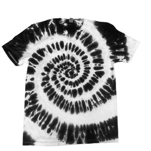 Black and White Tie Dye