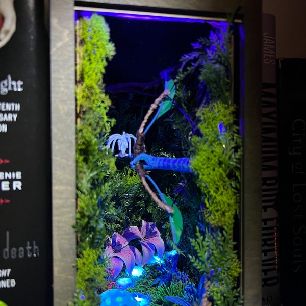 Acotar Book Nook Shelf Insert Etsy