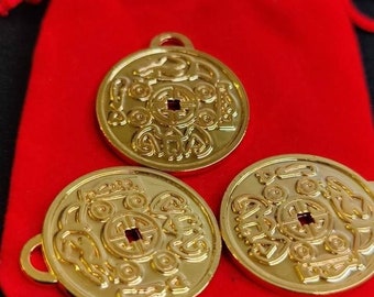 LIMITED EDITION "Gold Plated Original Money Amulet"