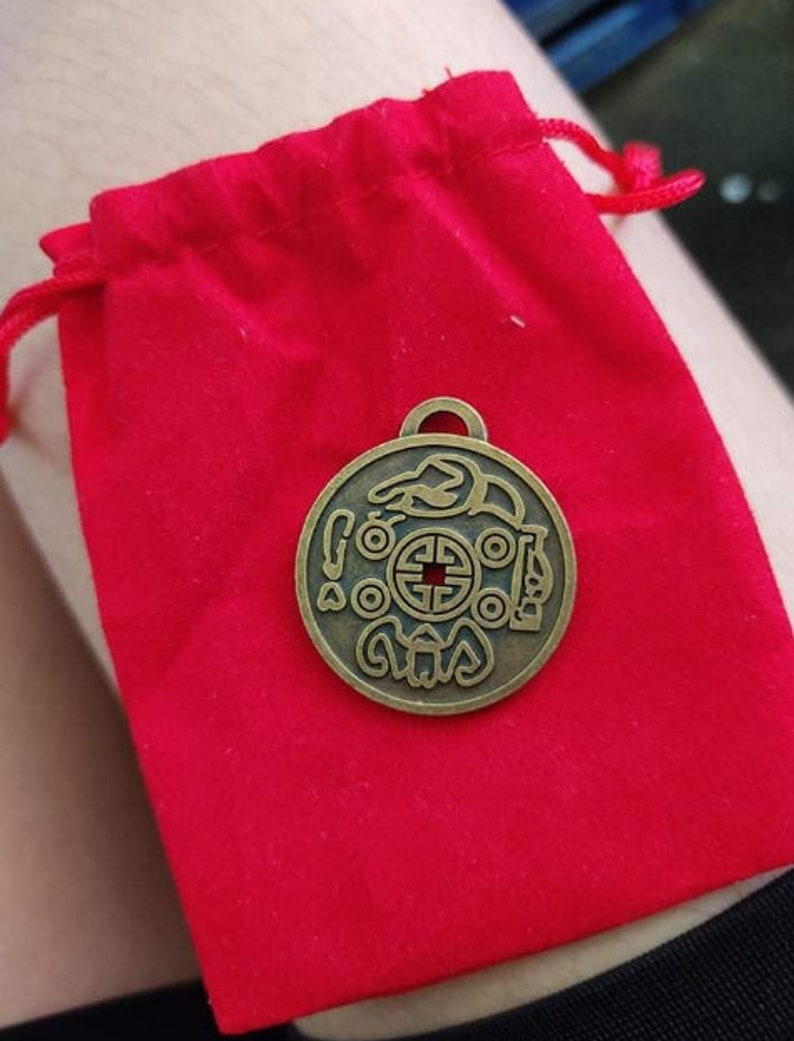 ORIGINAL Money Amulet from Tibet zdjęcie 1