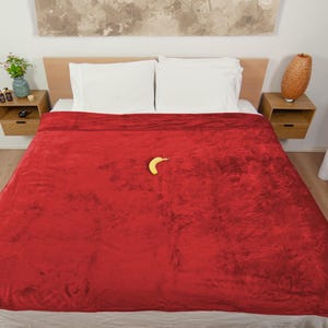 Samtweiche BANANA passion Wasserdichte Decke: 200 x 200 cm Splash it, Love Blanket