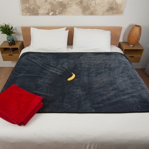 Weiche wasserdichte Decke: Extra groß 200 x140 cm, maschinenwaschbar, für Erwachsene, Haustiere, Kinder