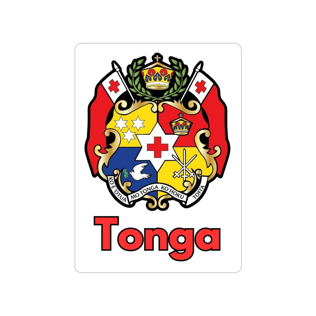 Transparent Outdoor Stickers, Diecut, 1pcs Tongan Seal Etsy
