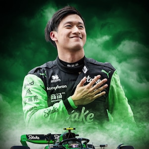 Alfa Romeo 周冠宇 バルテリ・ボッタス 直筆サイン入り ポロシャツ