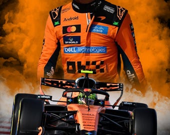 Lando Norris F1 2026 - A4 or A3 Poster
