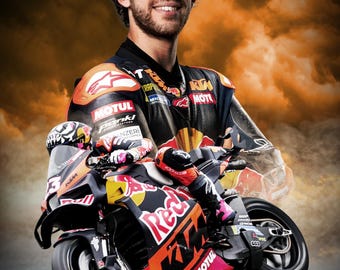 Enea Bastianini MotoGP 2025 - A4 or A3 Poster (Digital Download)