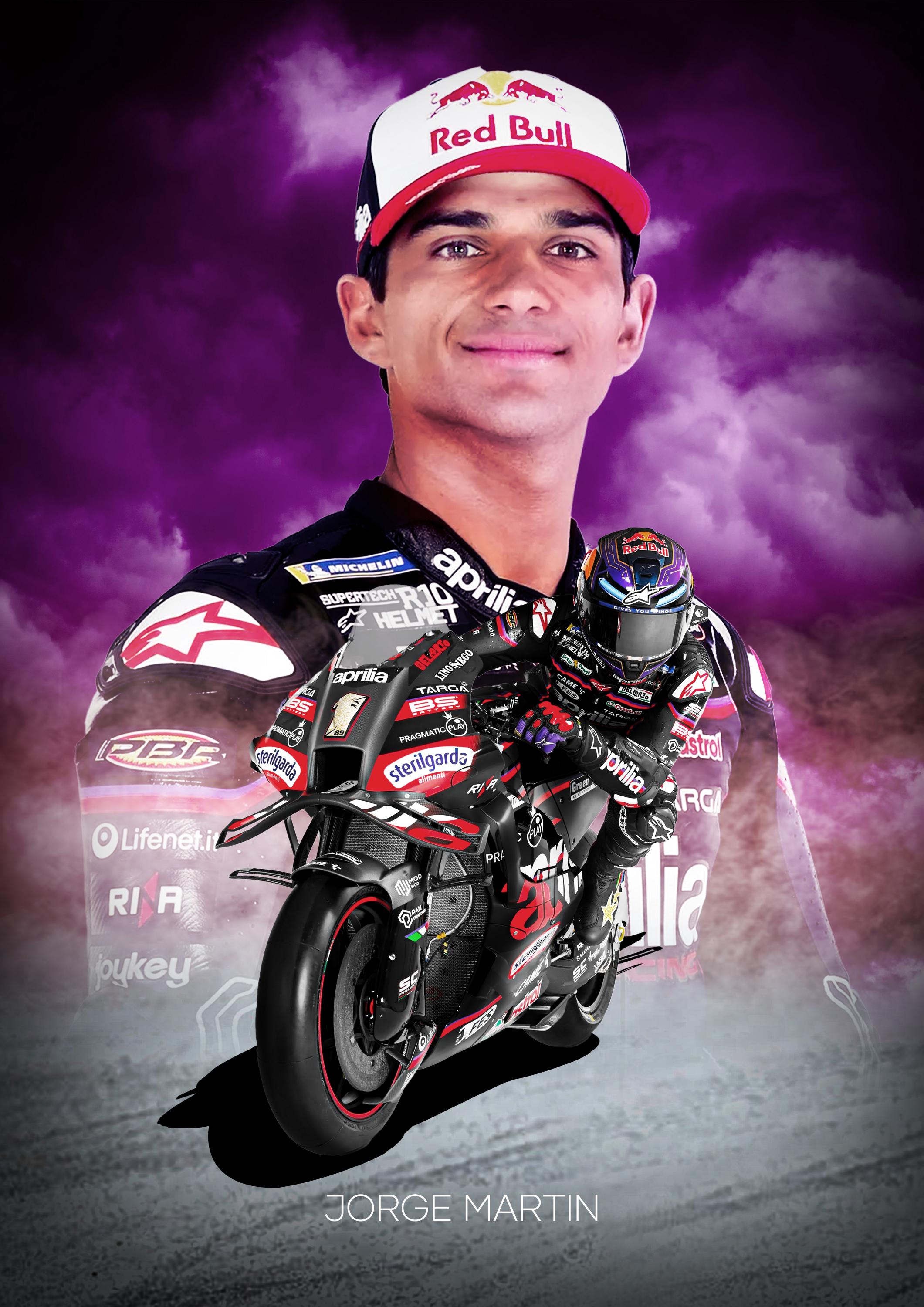 Jorge Martin Motogp 2025 A4 or A3 Poster (digital Download