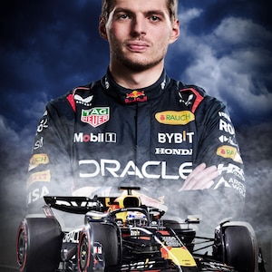 Max Verstappen F1 2025 - A4 or A3 Poster