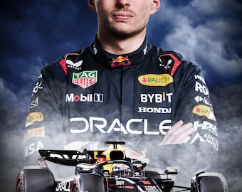 Max Verstappen F1 2025 A4 or A3 Poster Australia