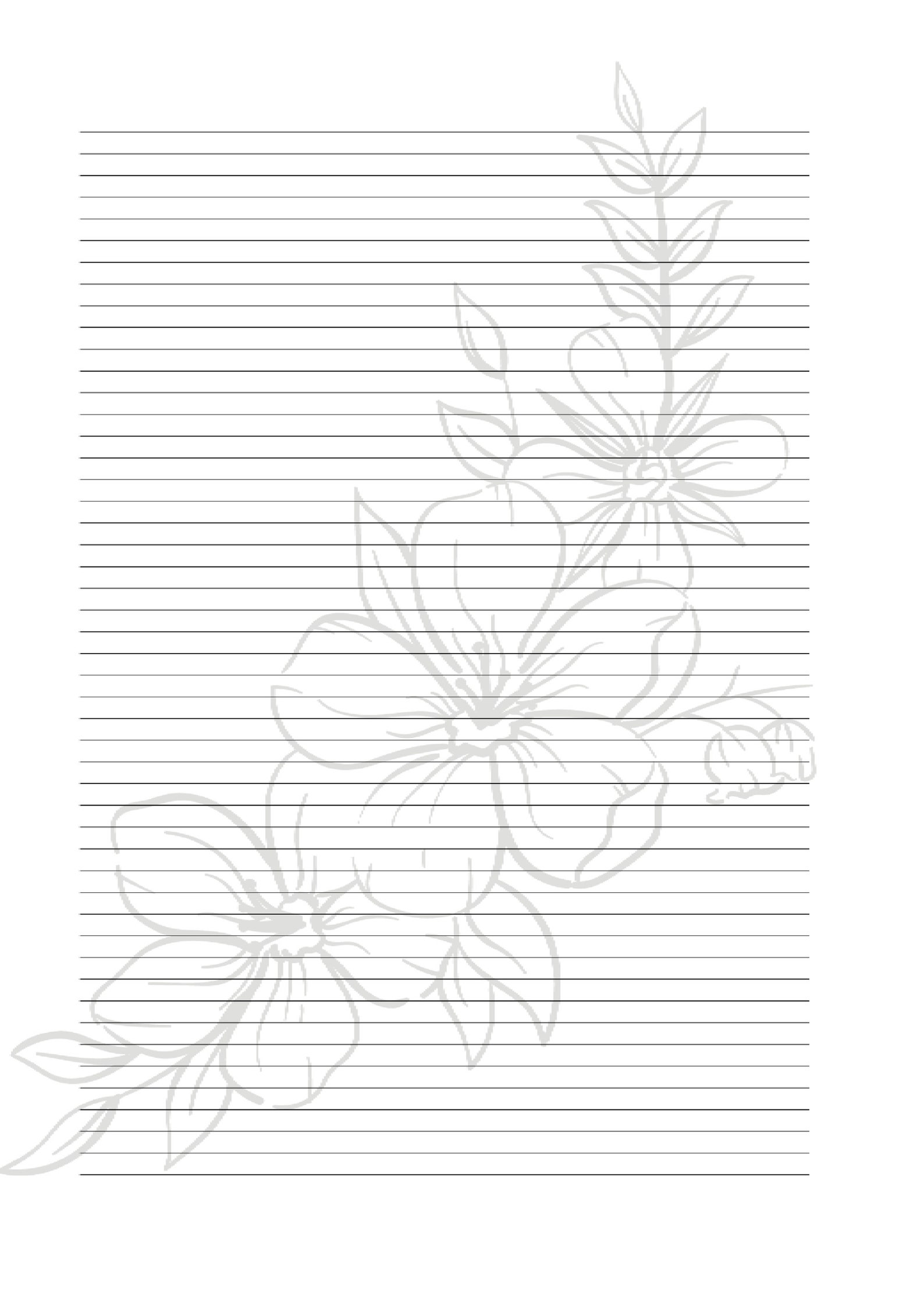 Lined Journal .printable Lined PDF.PDF Print Journal. 50 - Etsy